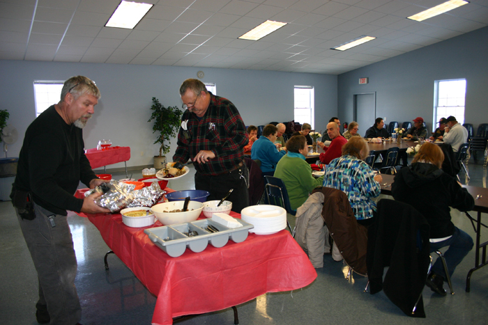 Community Dinners Thanksgiving Day in Derby Make it a Special Holiday for Many in the Area