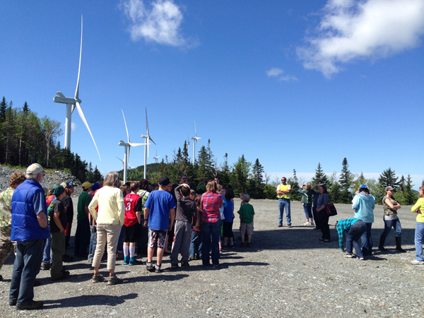 Tours underway at Kingdom Community Wind Project in Lowell
