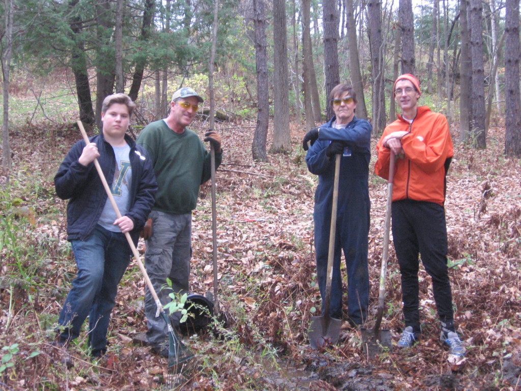 (From left to right) Nate Grimm, Tom Streeter, Joe Sequin, Peter Alexander. Photo by John Carpenter