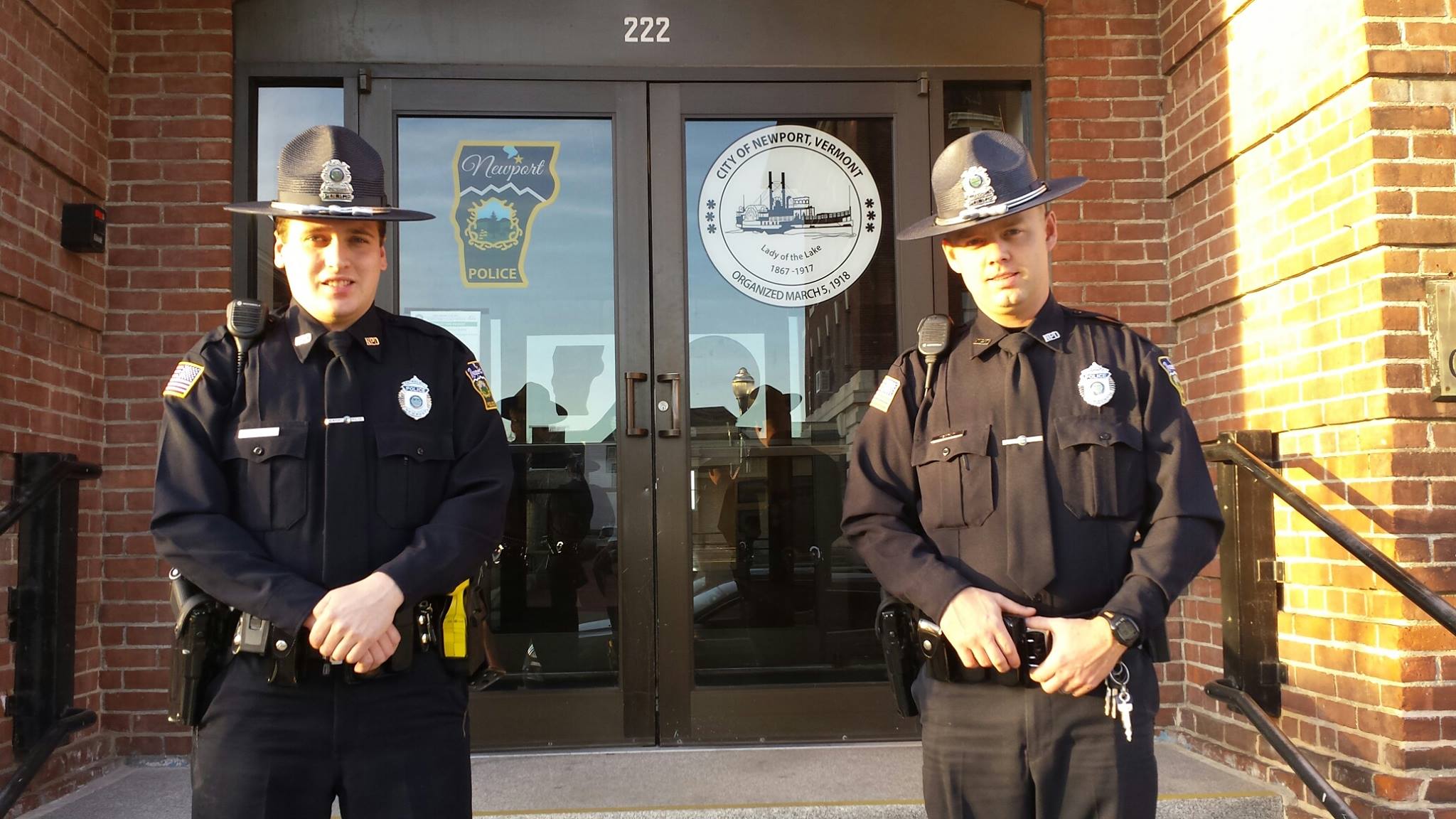 Newport Police Department two new officers Newport Dispatch