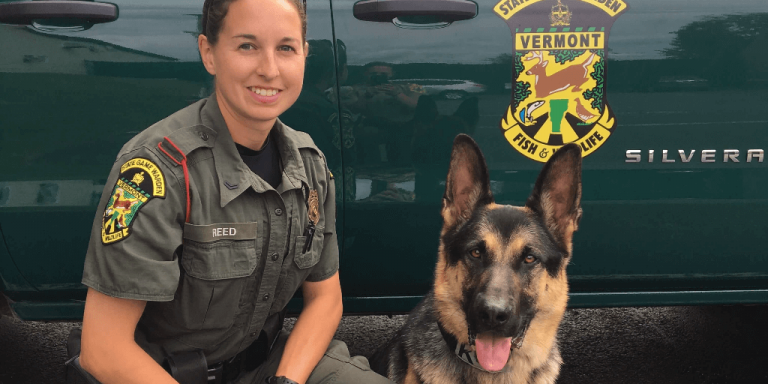 Warden Reed of Newport becomes Vermont’s Newest K9 Game Warden Unit ...