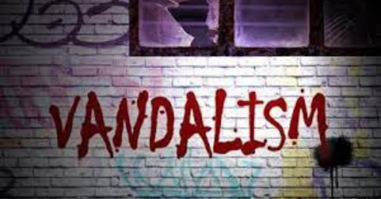 Vandalism at Leland & Gray High School in Townshend