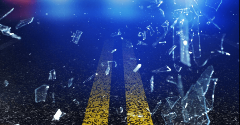 Single-vehicle rollover crash in Benson
