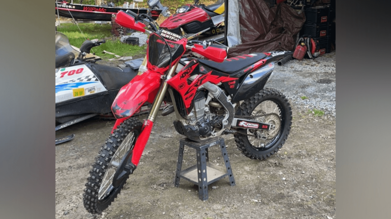 Dirt bike stolen in Windham County