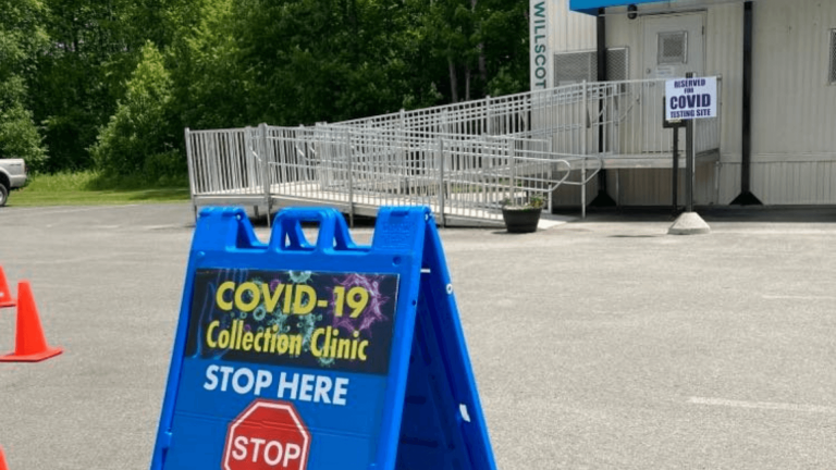 COVID testing site at North Country Hospital will close next week