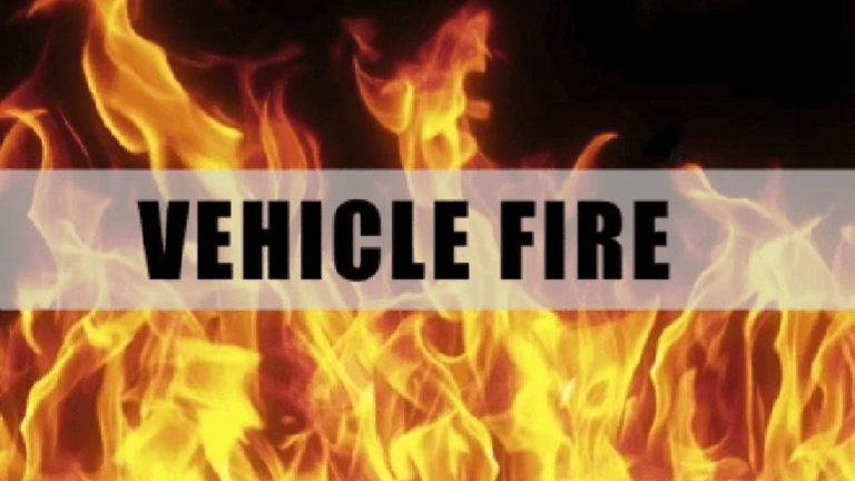 Vehicle fire in Thetford