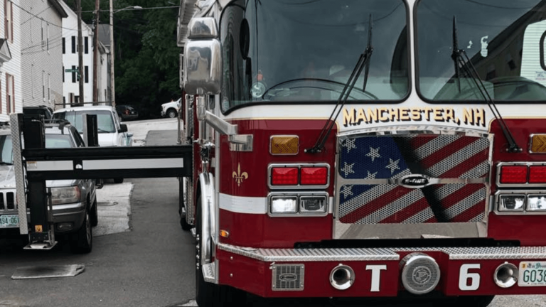 Campfire discovered burning inside unoccupied Manchester home