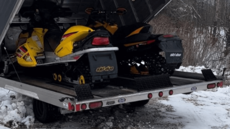 2 snowmobiles stolen in Irasburg