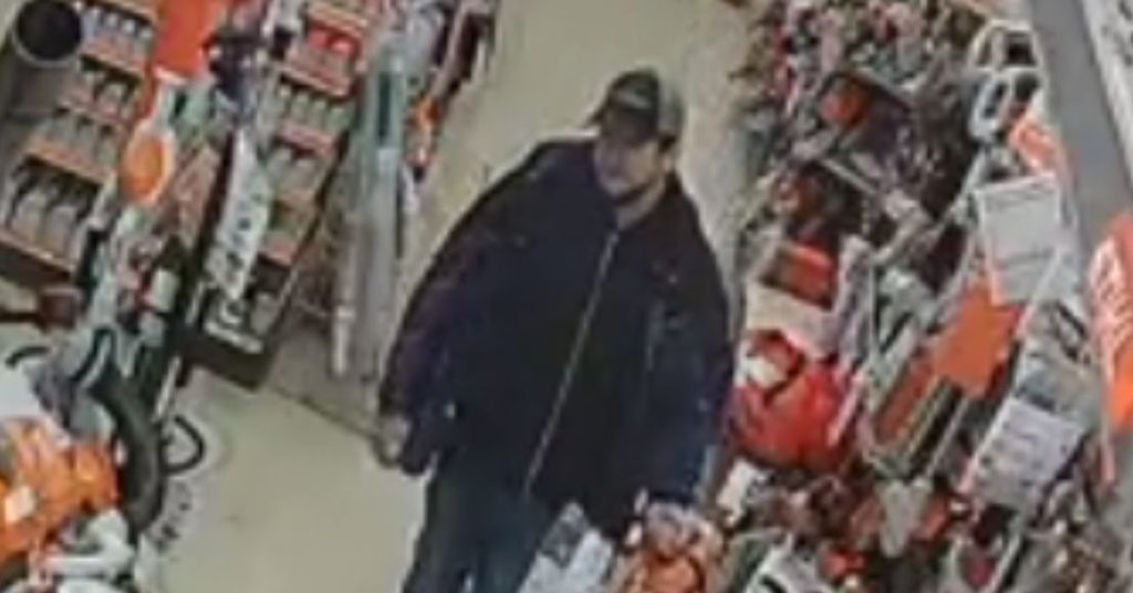 State Police Seek Help Identifying Suspect In Ferrisburgh Hardware