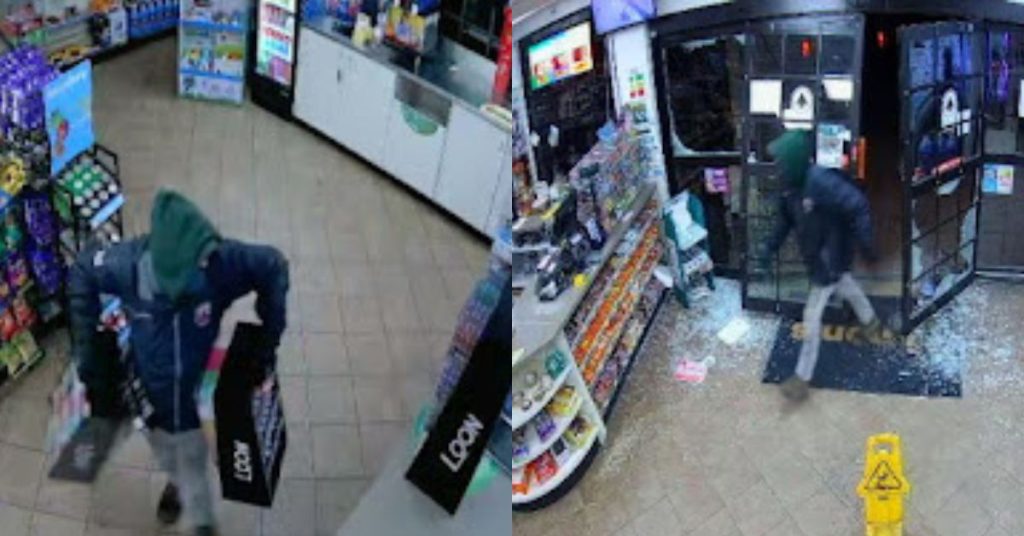 St George gas station burglary suspect caught on video - Newport Dispatch