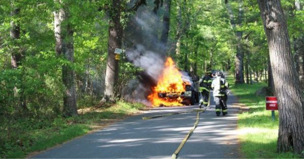 Marion firefighters douse truck blaze, no injuries reported - Newport ...