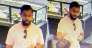 Manchester police seek jewel thief who stole $19,000 in gold