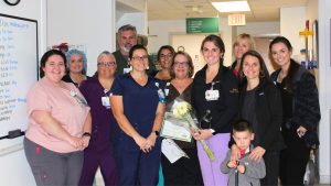 North Country Hospital nurse Eilish Quirion receives DAISY Award